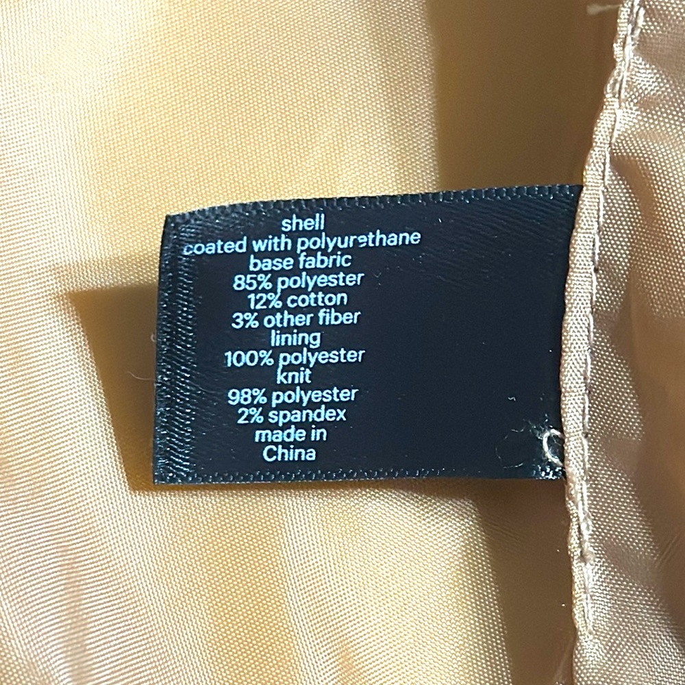 Lane Bryant Tan Zip Up Jacket - Picture 8 of 8